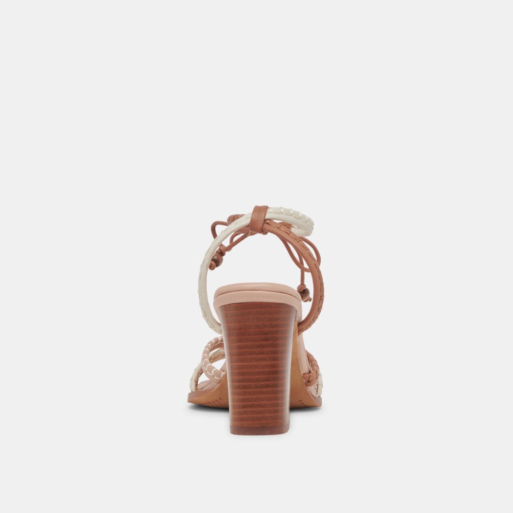 Dolce Vita Gazele Heels Tan Multi Leather