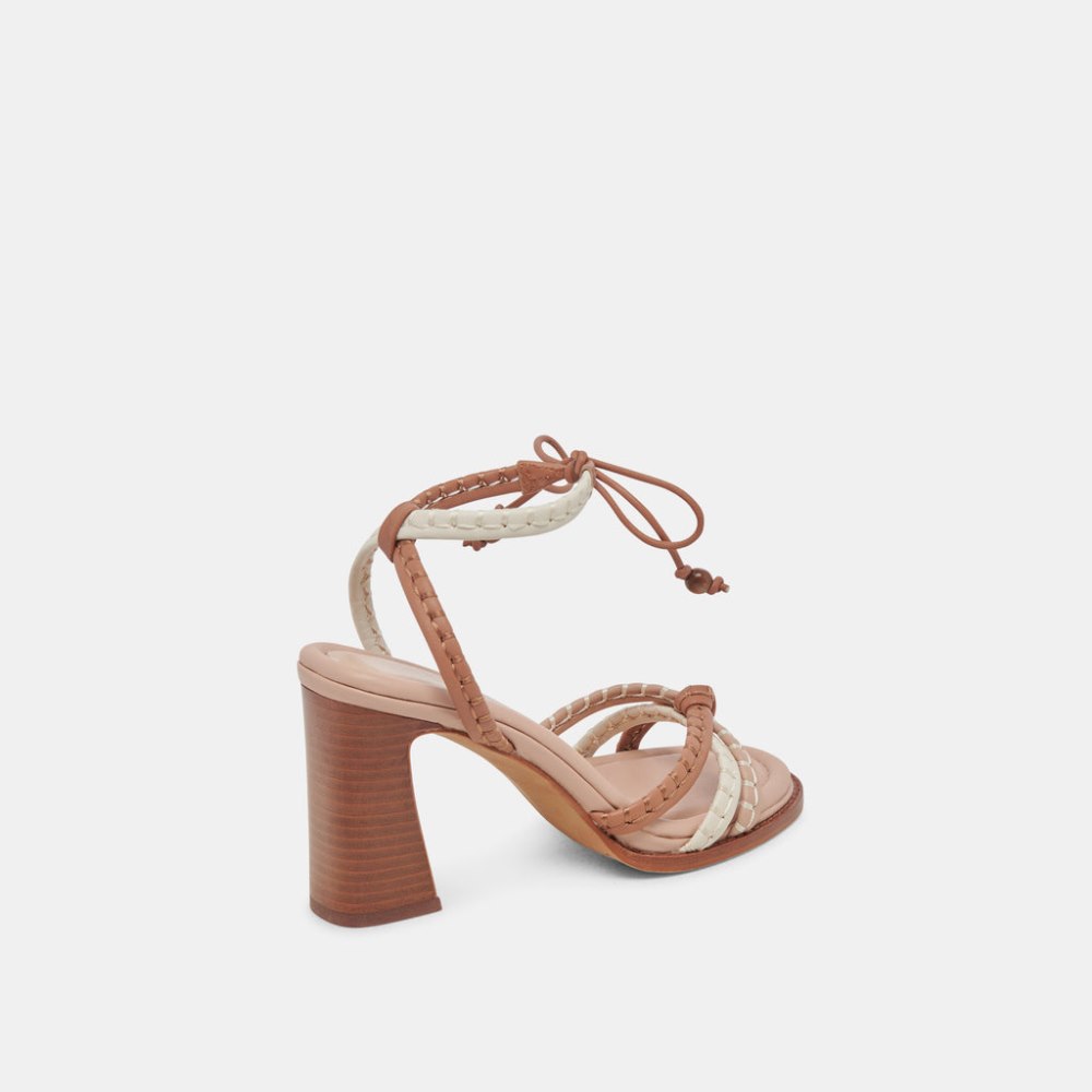 Dolce Vita Gazele Heels Tan Multi Leather