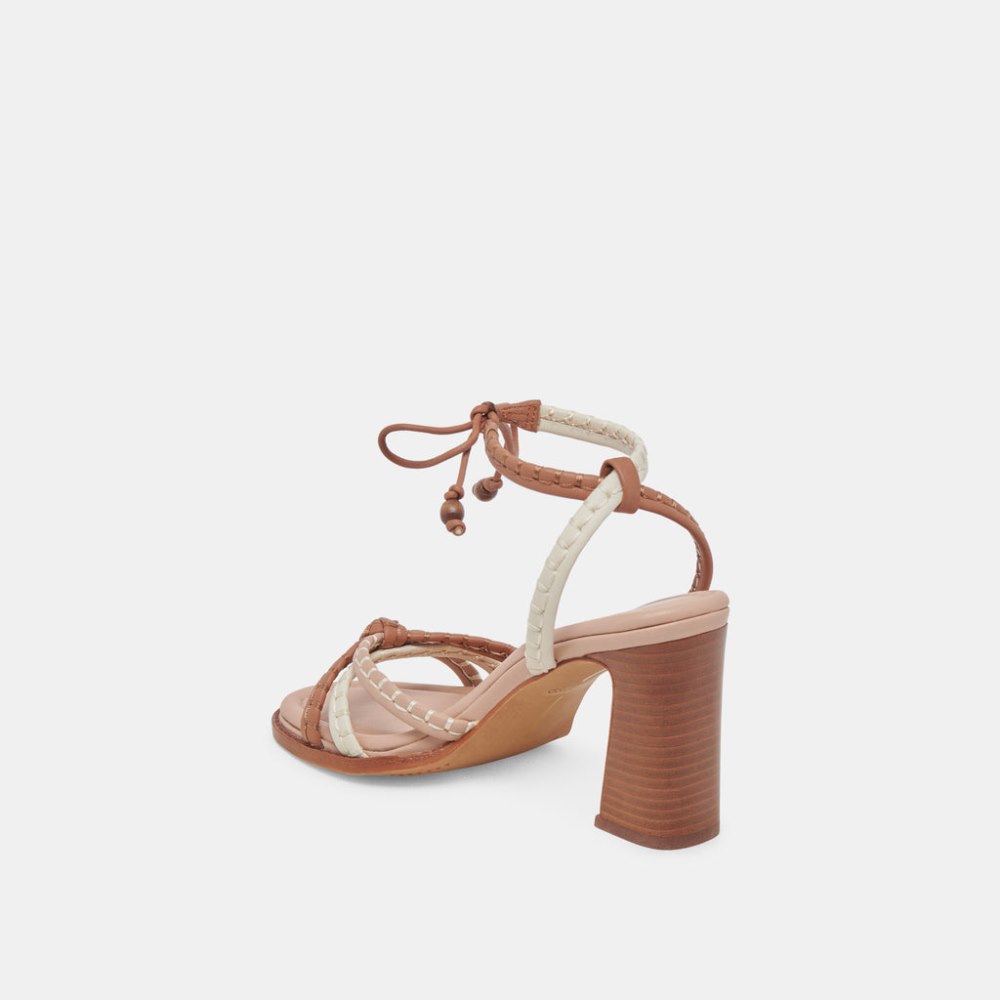 Dolce Vita Gazele Heels Tan Multi Leather