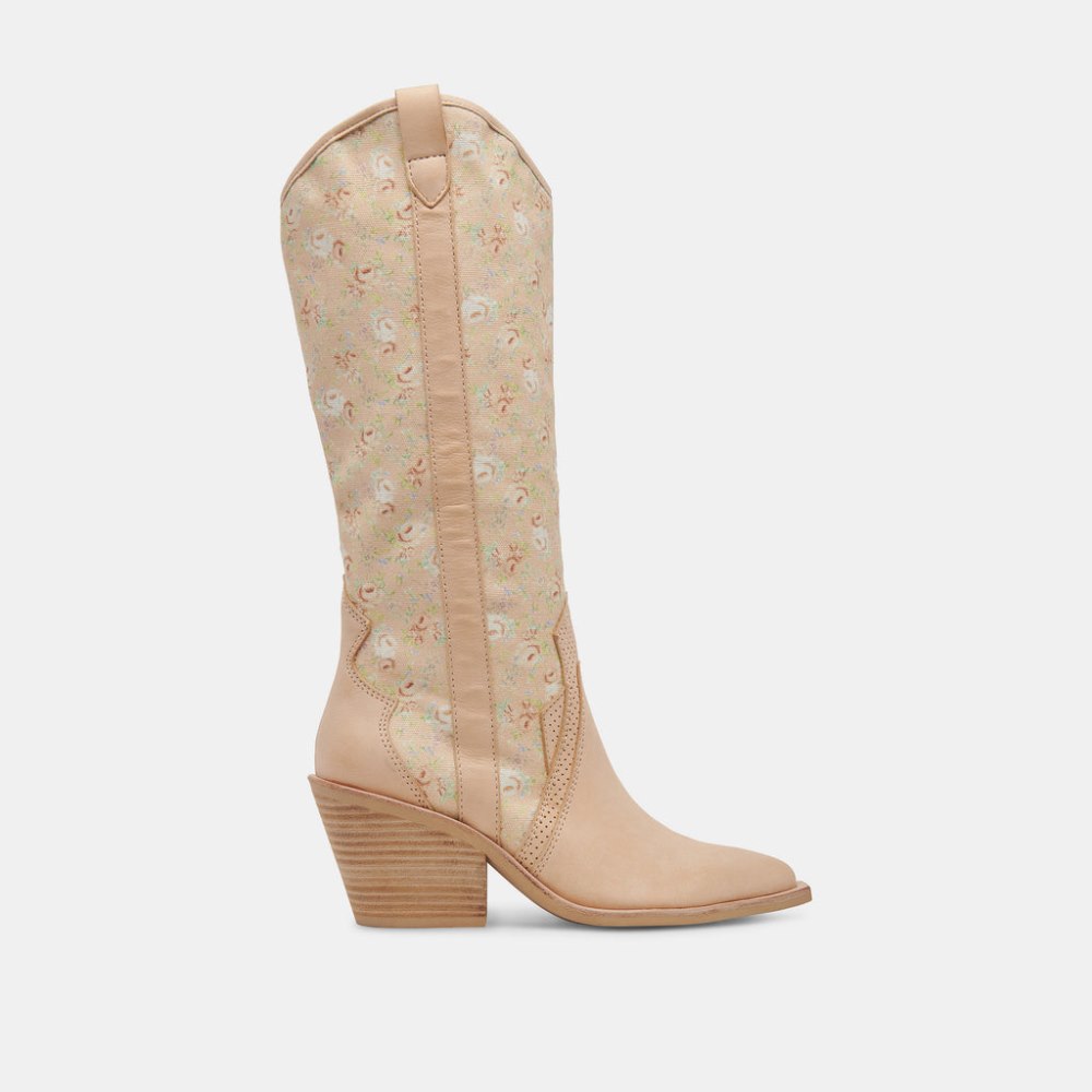 Dolce Vita Navene Boots Rose Multi Nubuck