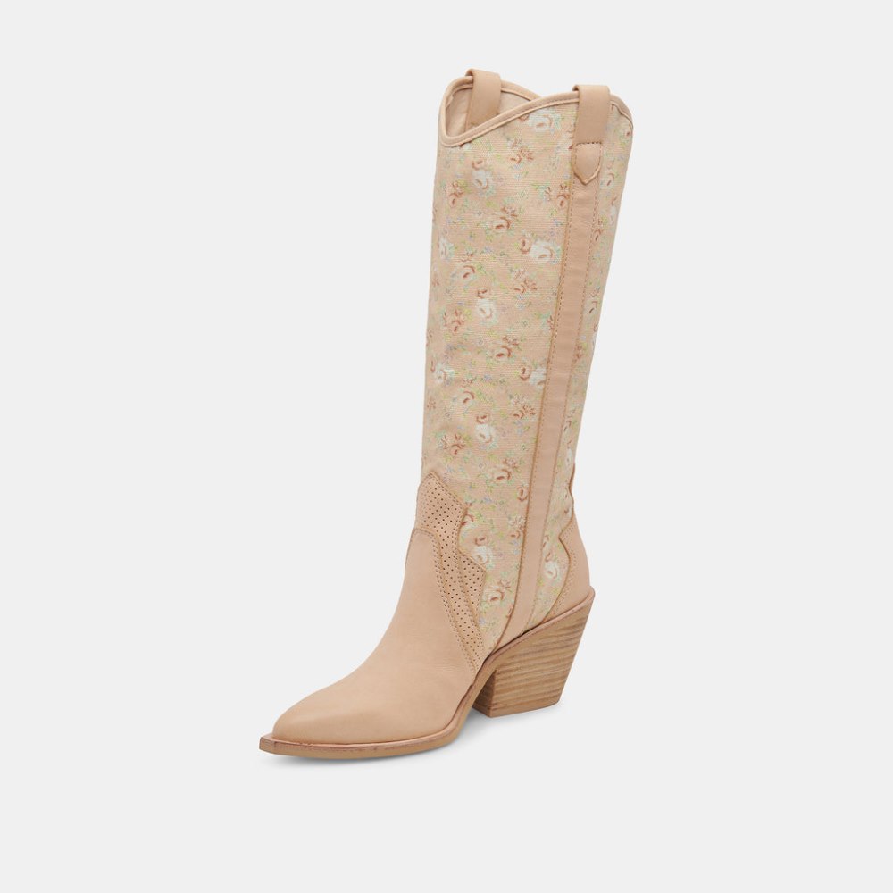 Dolce Vita Navene Boots Rose Multi Nubuck