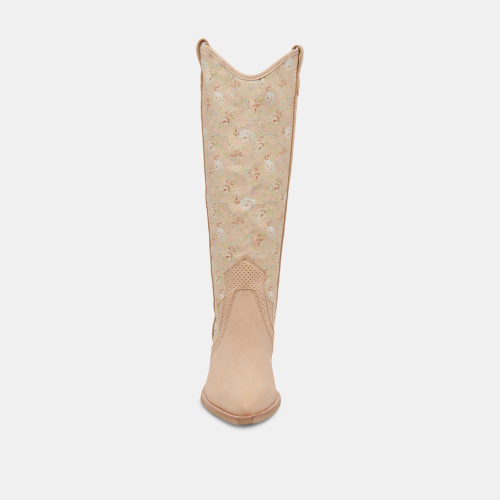 Dolce Vita Navene Boots Rose Multi Nubuck