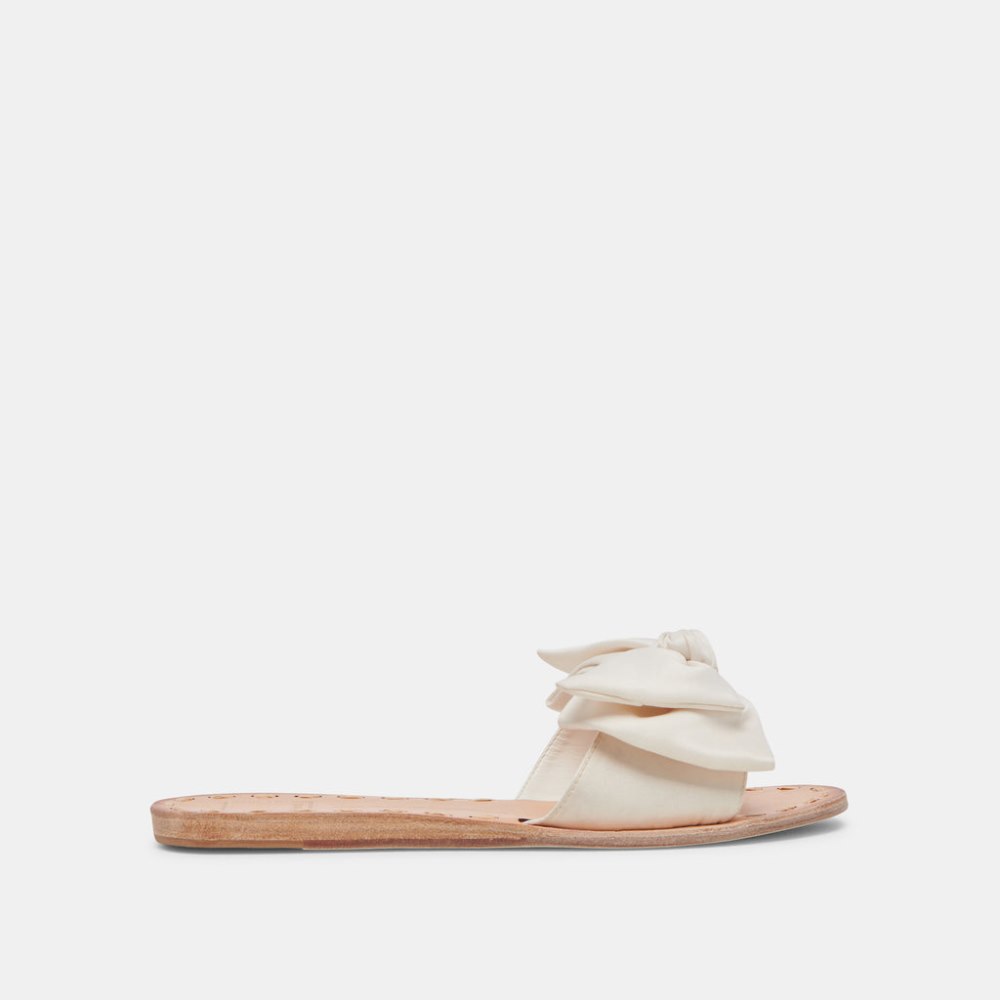 Dolce Vita Darsey Sandals White Satin