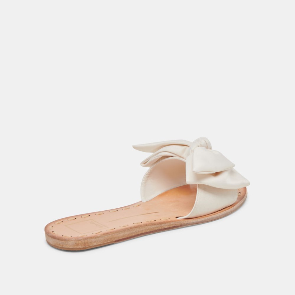 Dolce Vita Darsey Sandals White Satin
