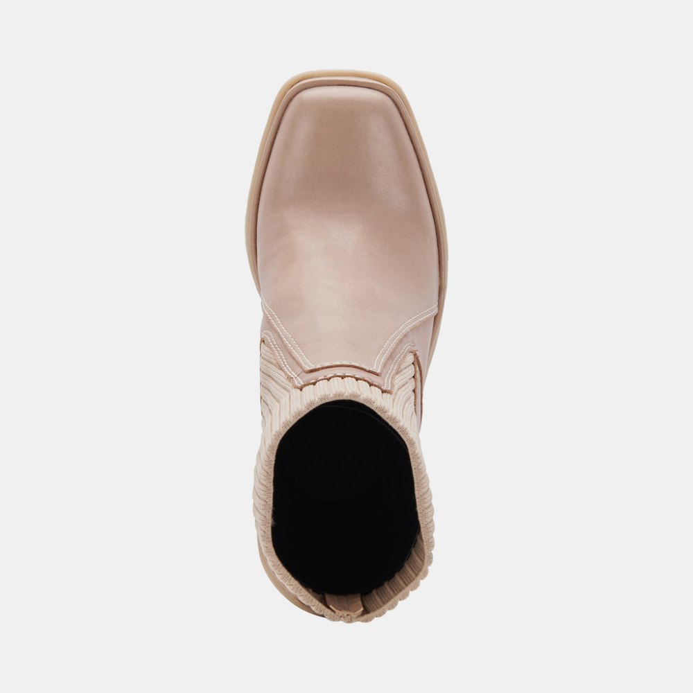Dolce Vita Odina Boots Taupe Leather