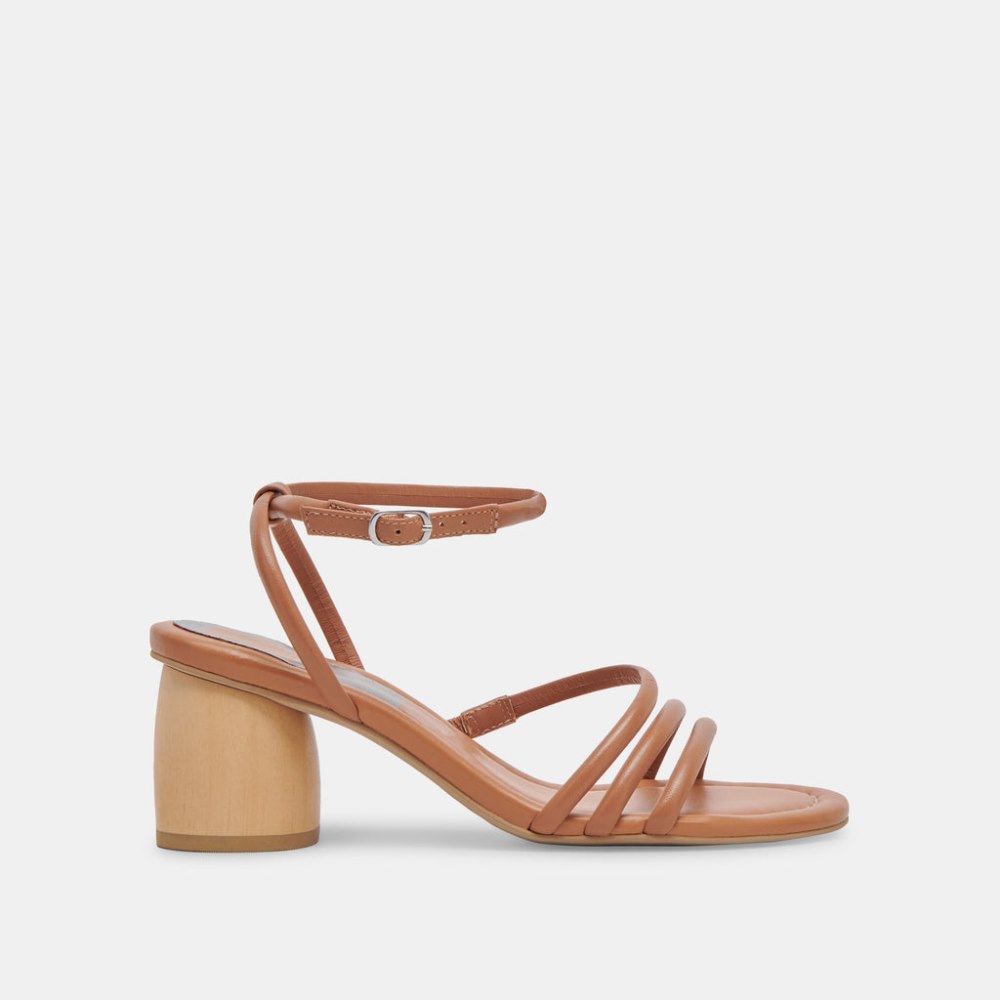 Dolce Vita Mikael Heels Tan Leather