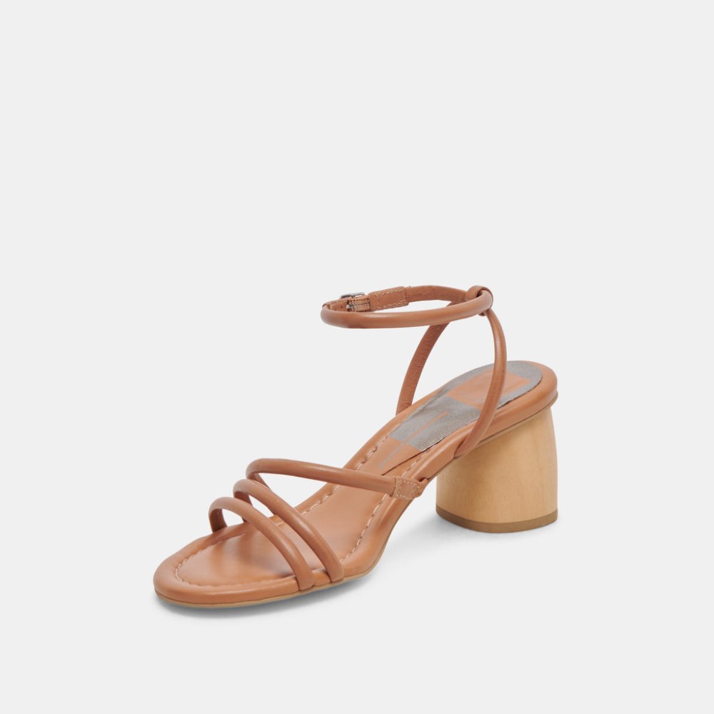 Dolce Vita Mikael Heels Tan Leather