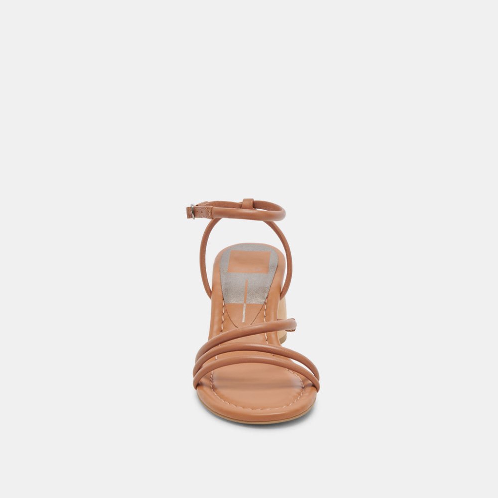 Dolce Vita Mikael Heels Tan Leather