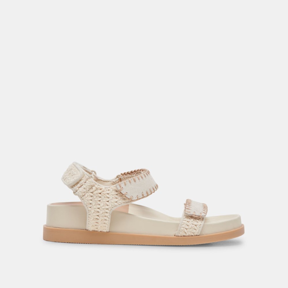 Dolce Vita Senora Sandals Sandstone Knit