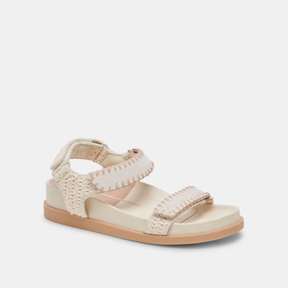 Dolce Vita Senora Sandals Sandstone Knit