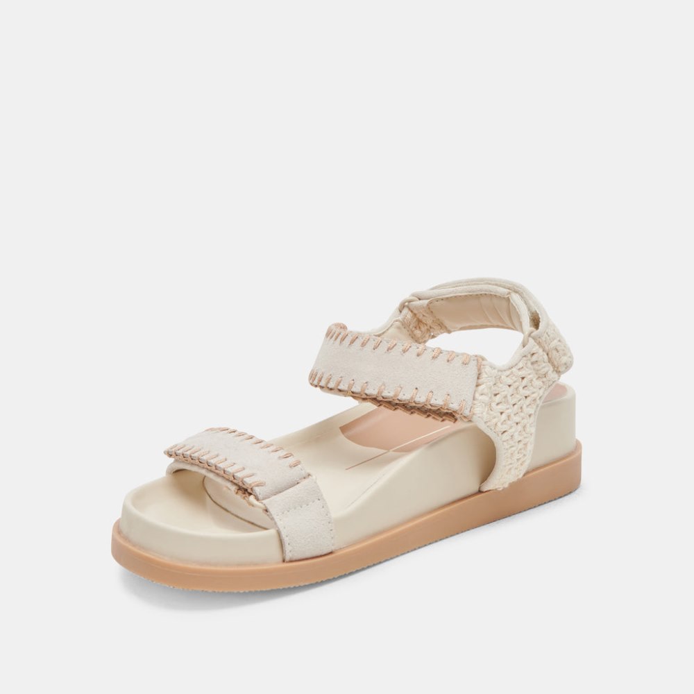 Dolce Vita Senora Sandals Sandstone Knit