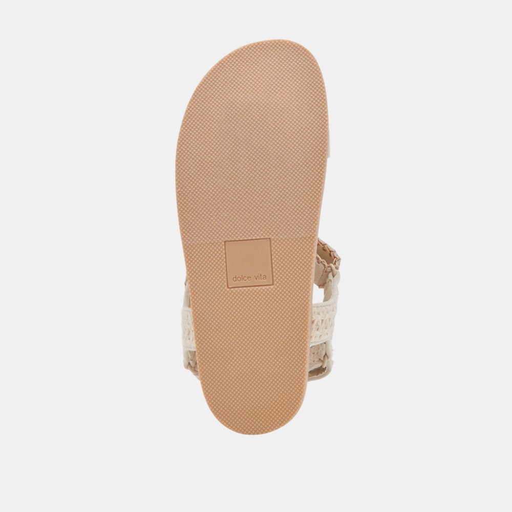 Dolce Vita Senora Sandals Sandstone Knit