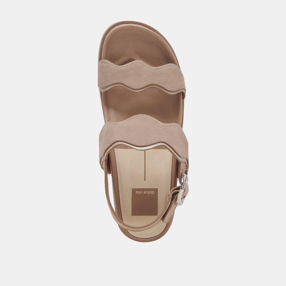 Dolce Vita Sindy Sandals Taupe Nubuck