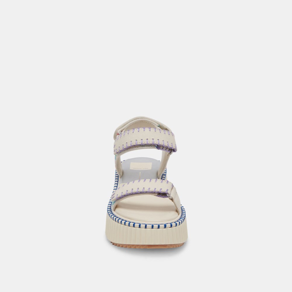 Dolce Vita Debra Sandals Ivory Multi Nubuck