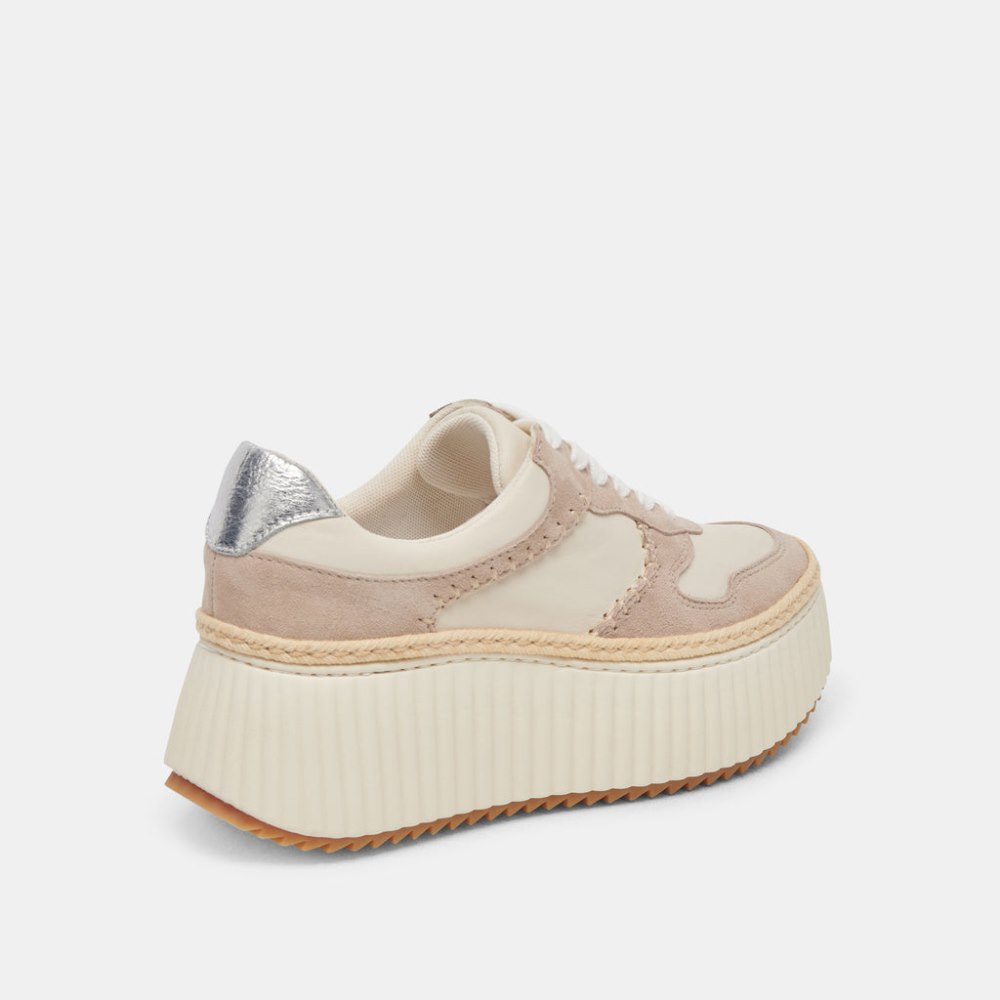 Dolce Vita Dandi Sneakers Taupe Multi Leather