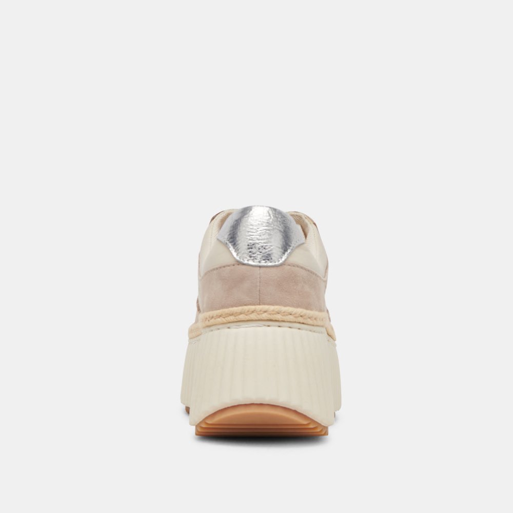 Dolce Vita Dandi Sneakers Taupe Multi Leather