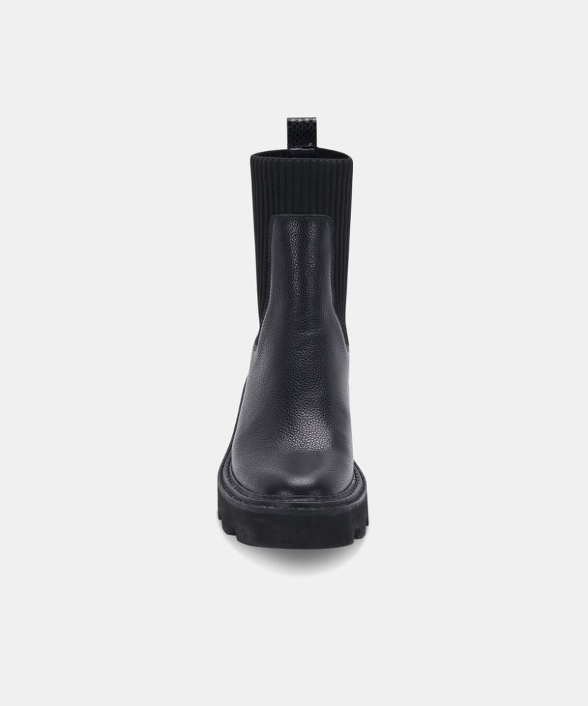Dolce Vita Hoven Boots Black Leather