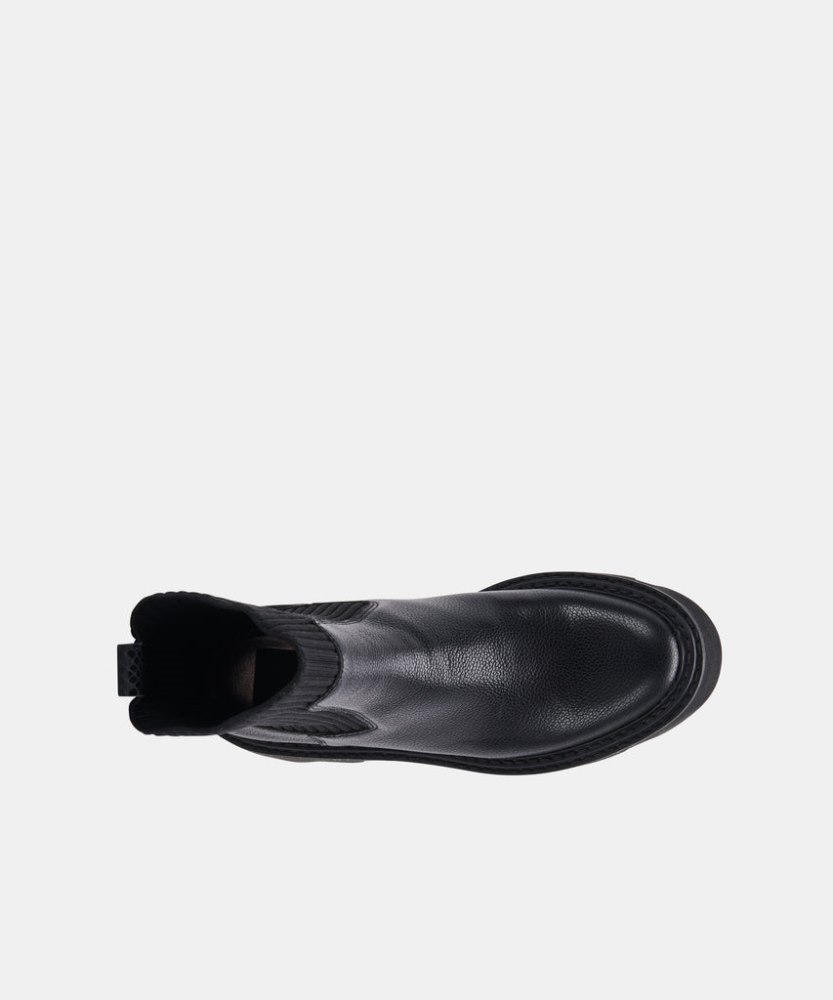 Dolce Vita Hoven Boots Black Leather