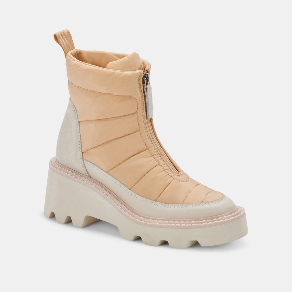 Dolce Vita Helki Boots Honey Multi Nylon