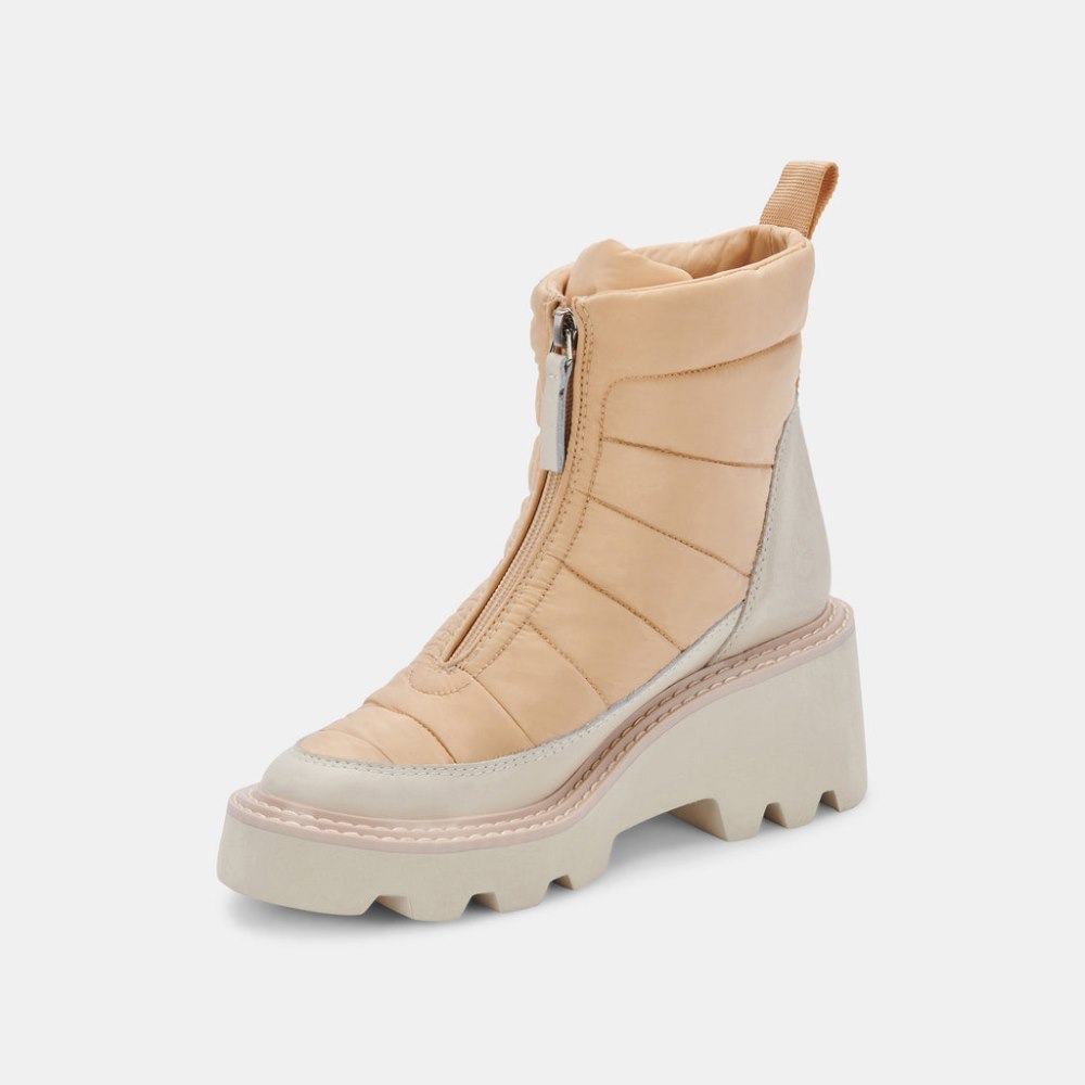 Dolce Vita Helki Boots Honey Multi Nylon
