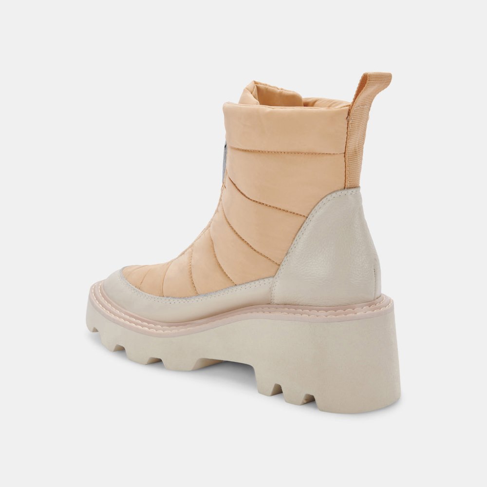 Dolce Vita Helki Boots Honey Multi Nylon