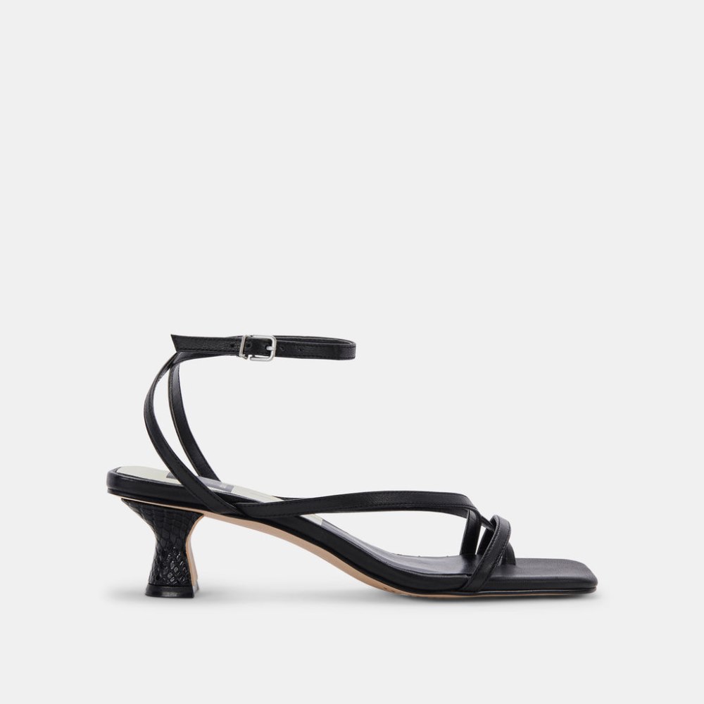 Dolce Vita Baylor Heels Black Leather