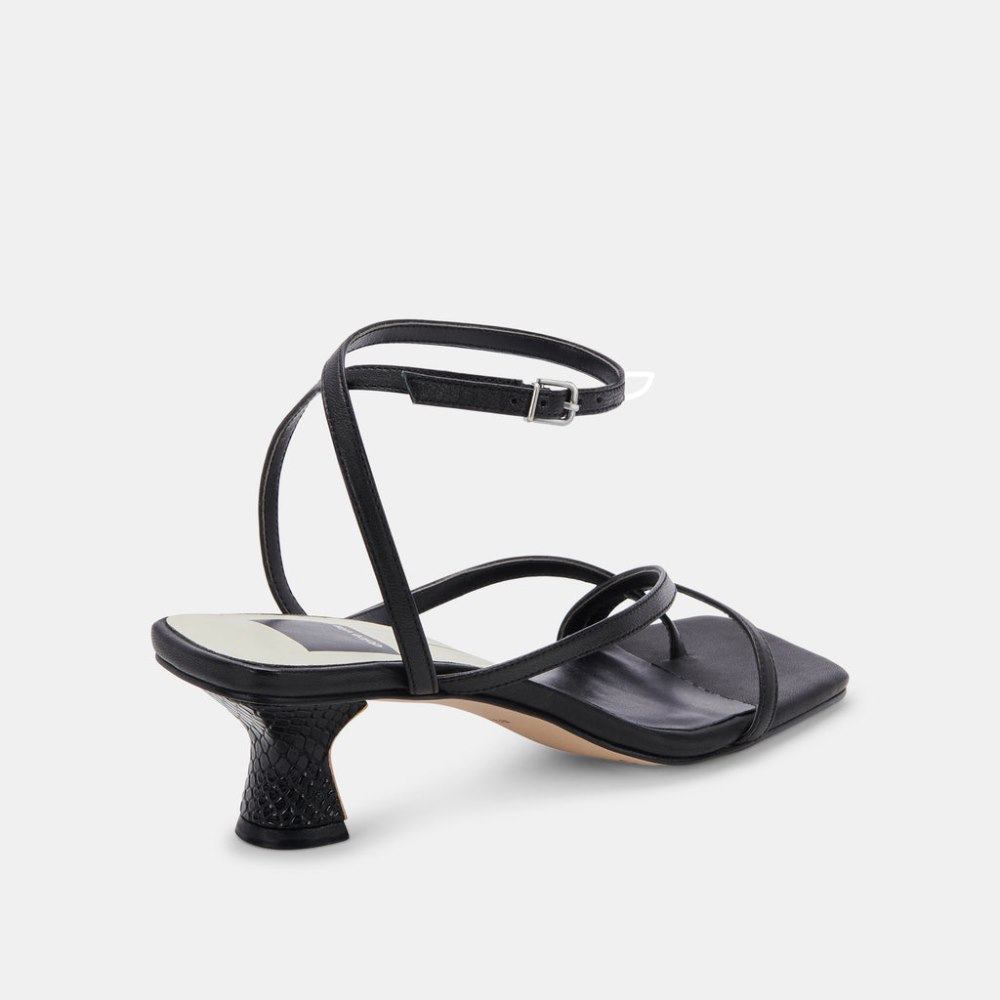Dolce Vita Baylor Heels Black Leather