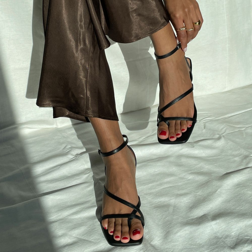 Dolce Vita Baylor Heels Black Leather