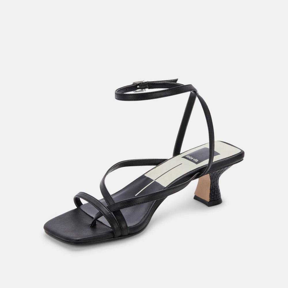 Dolce Vita Baylor Heels Black Leather