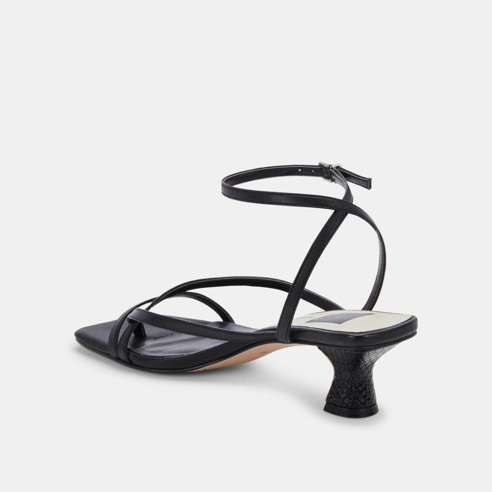 Dolce Vita Baylor Heels Black Leather