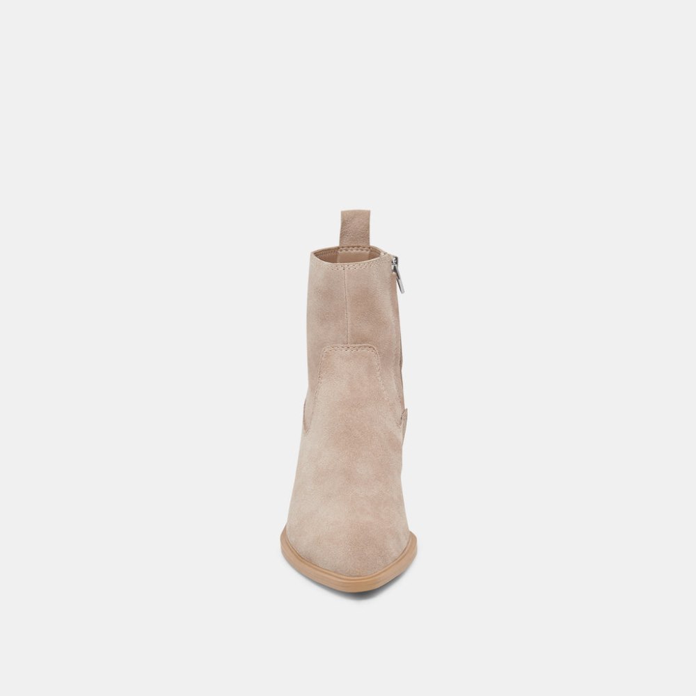 Dolce Vita Bili H2o Booties Taupe Suede