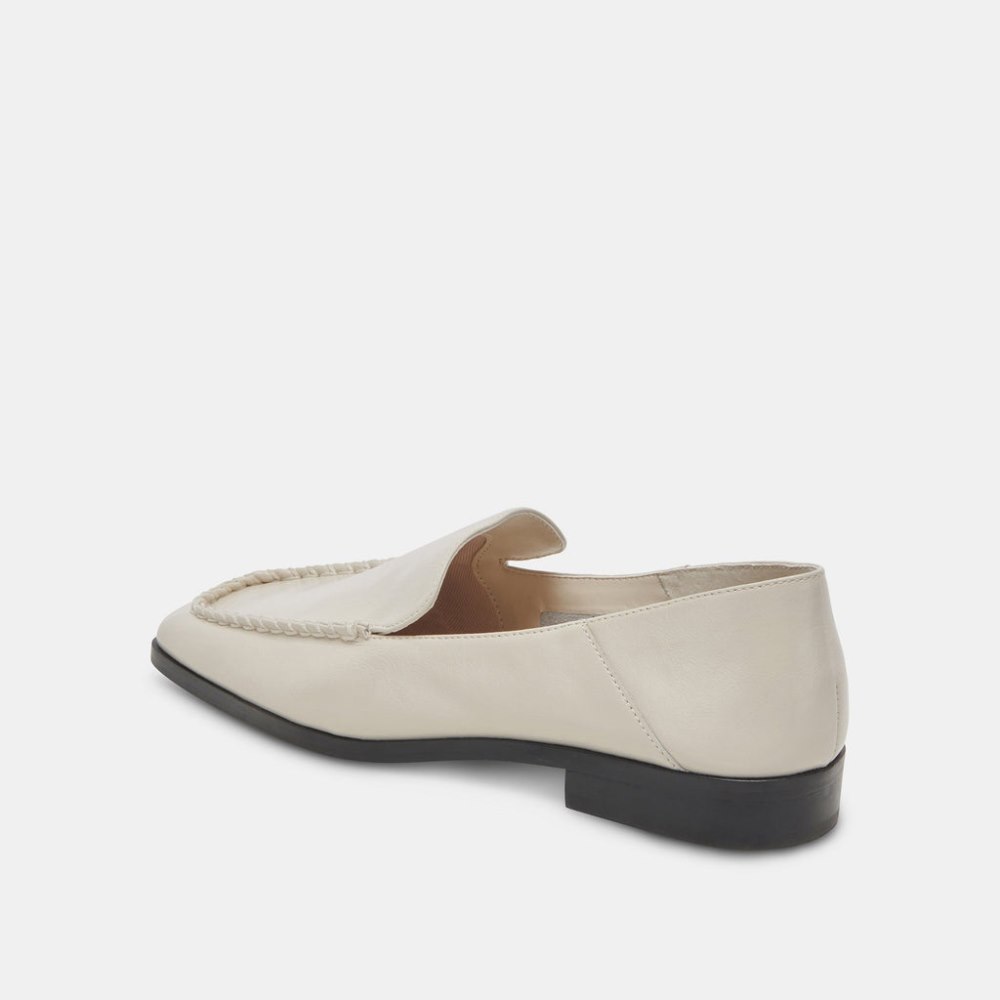 Dolce Vita Beny Flats Ivory Crinkle Patent