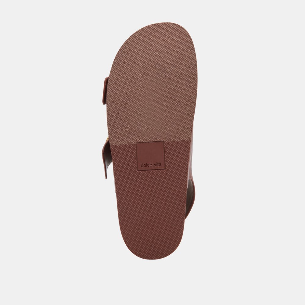 Dolce Vita Starla Sandals Brown Leather