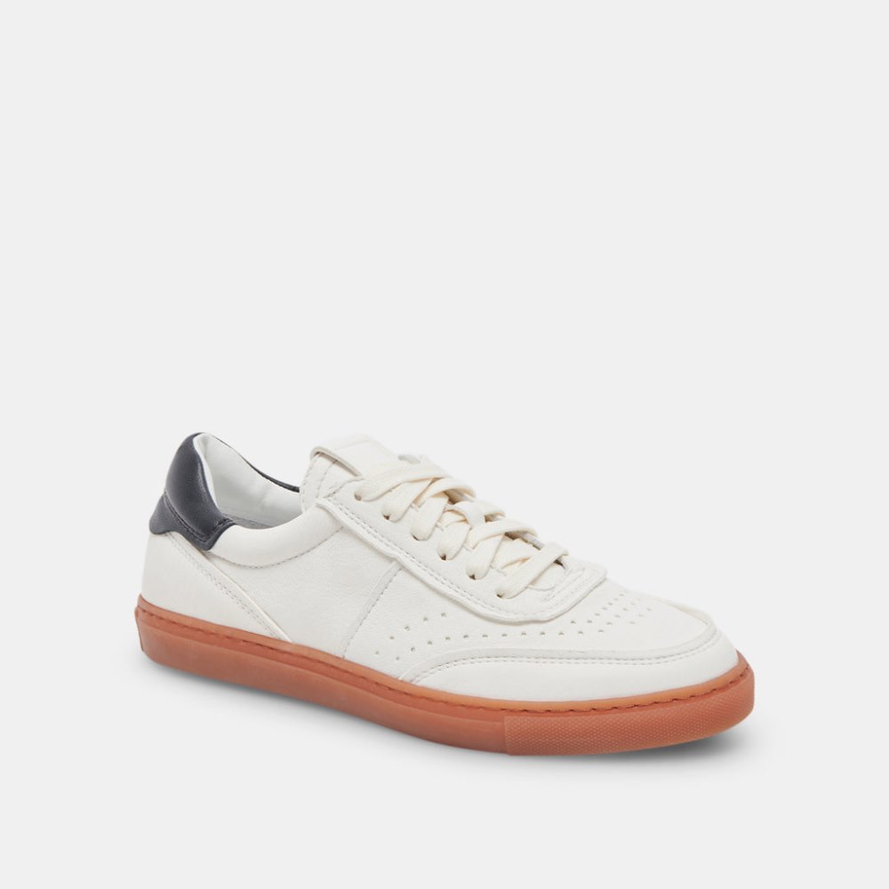 Dolce Vita Boden Sneakers White Black Leather
