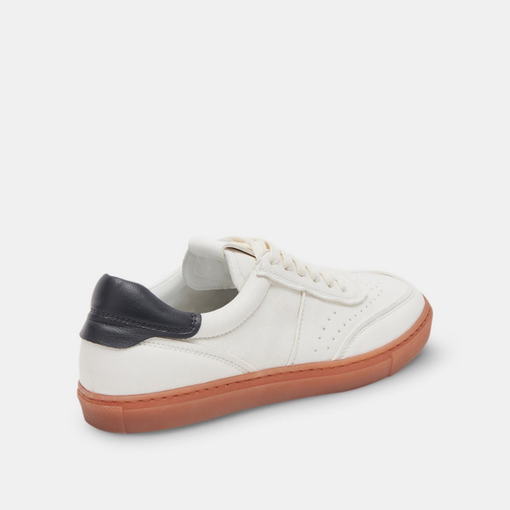 Dolce Vita Boden Sneakers White Black Leather