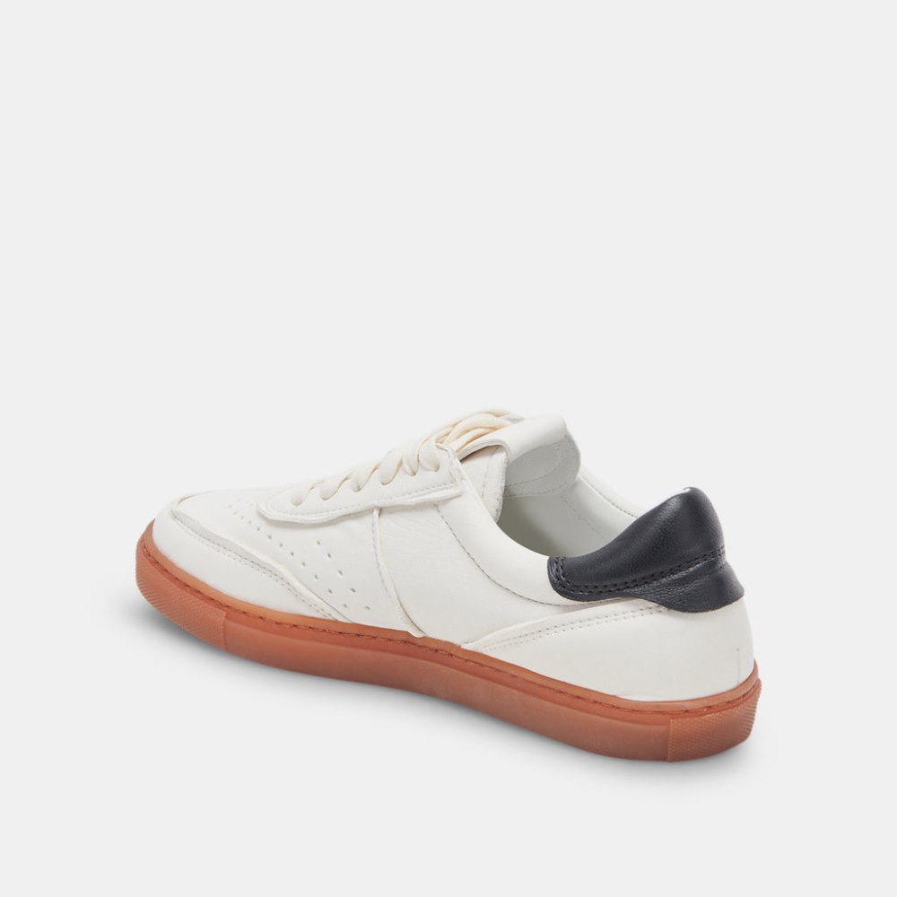 Dolce Vita Boden Sneakers White Black Leather