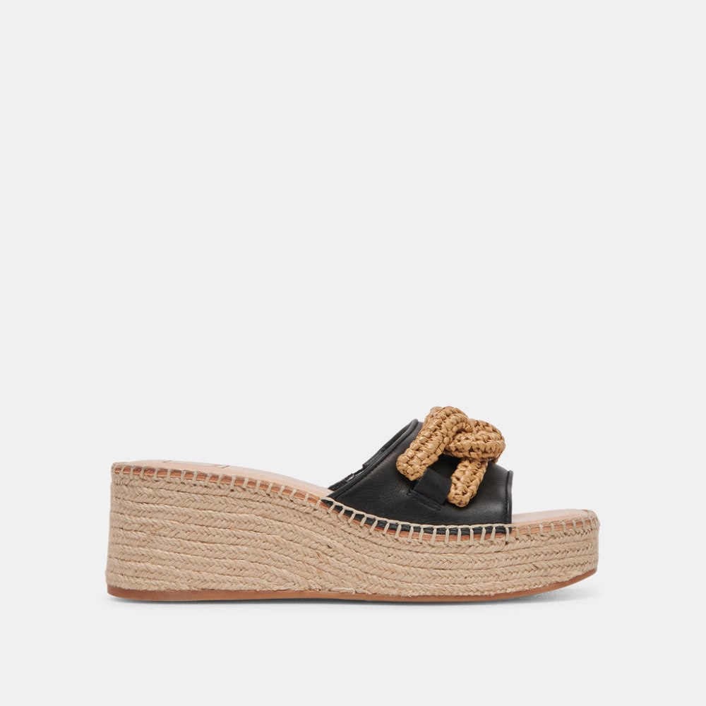 Dolce Vita Narnia Sandals Black Leather