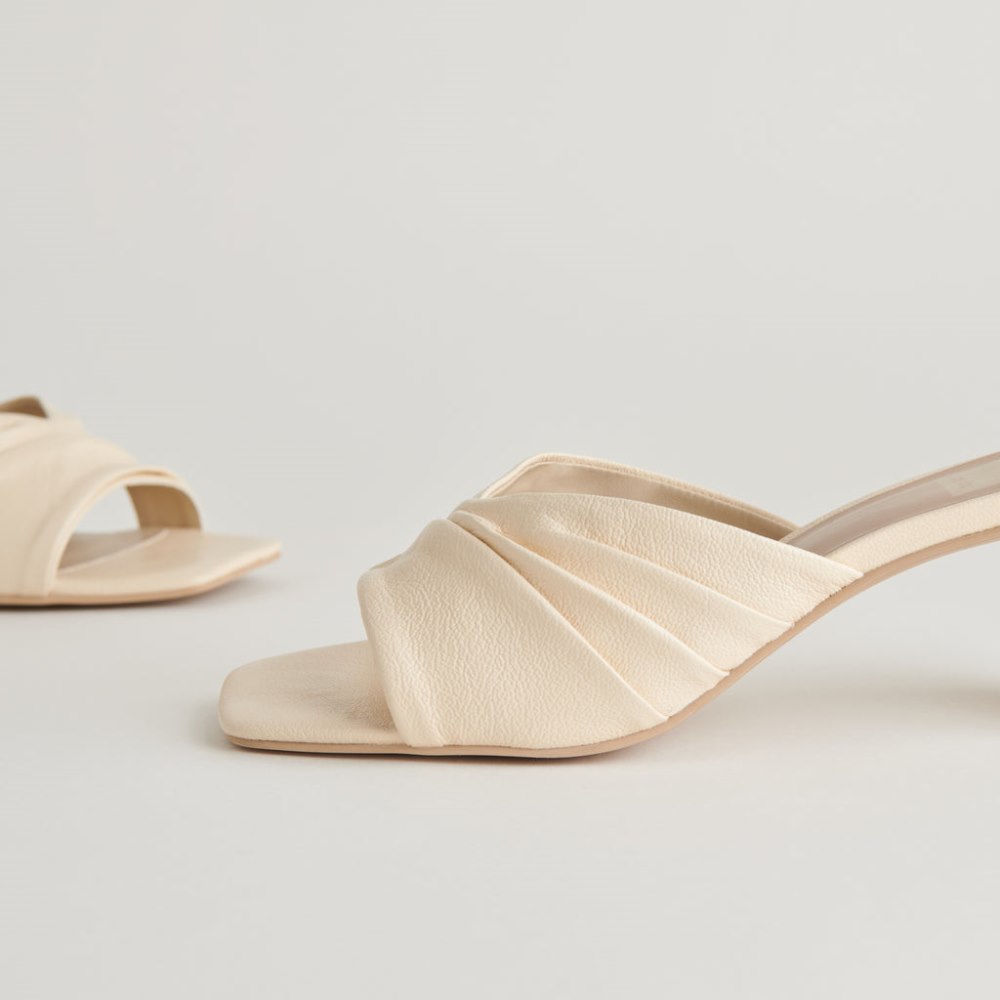 Dolce Vita Carlan Heels Bone Leather