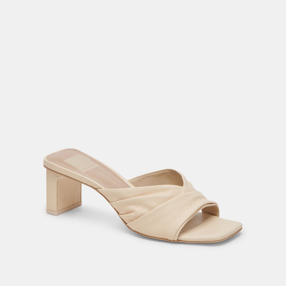 Dolce Vita Carlan Heels Bone Leather