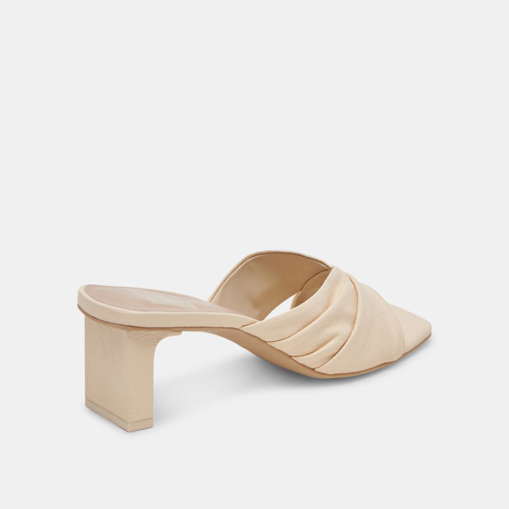 Dolce Vita Carlan Heels Bone Leather