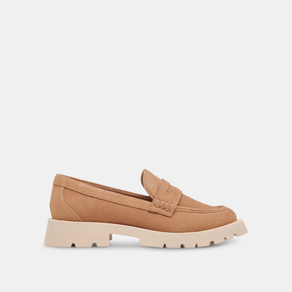 Dolce Vita Elias Flats Toffee Suede