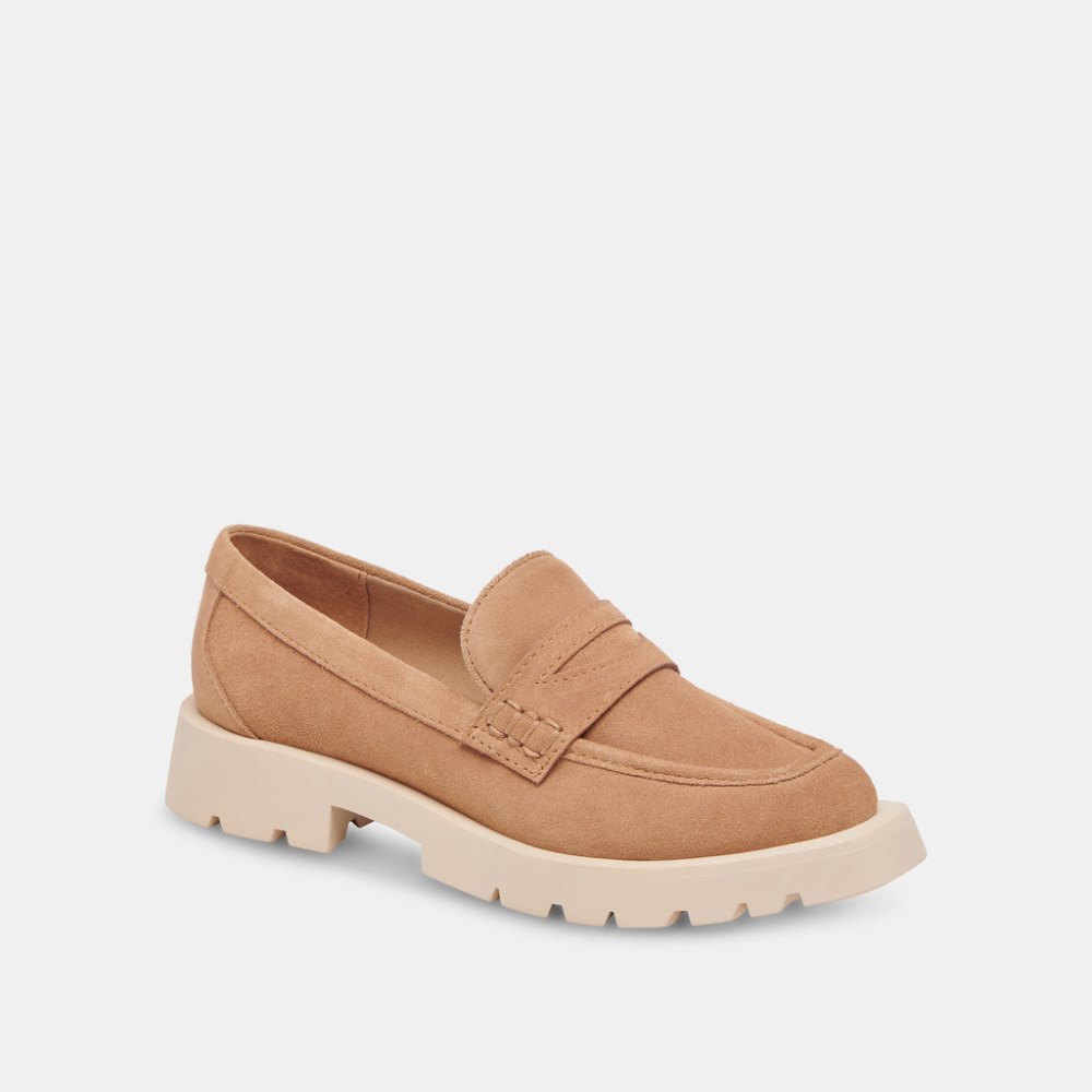 Dolce Vita Elias Flats Toffee Suede