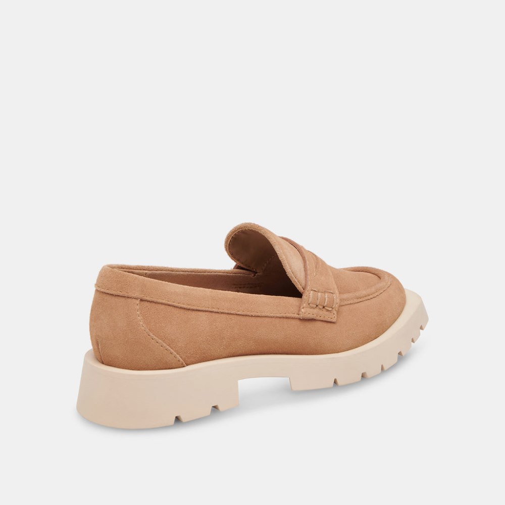 Dolce Vita Elias Flats Toffee Suede