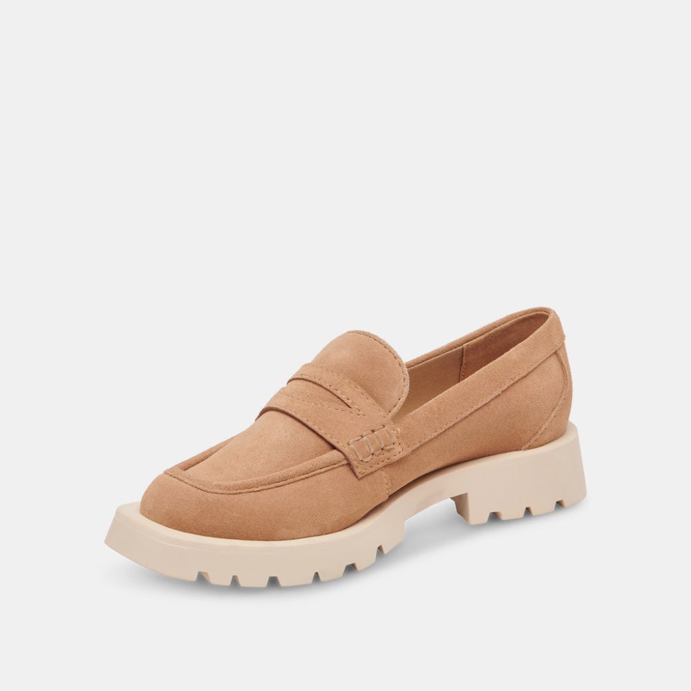 Dolce Vita Elias Flats Toffee Suede