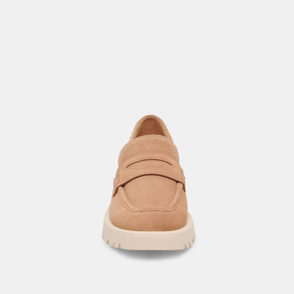 Dolce Vita Elias Flats Toffee Suede