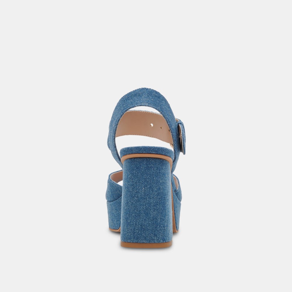 Dolce Vita Bobby Heels Blue Denim