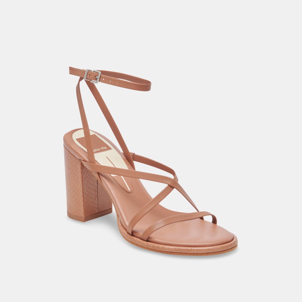 Dolce Vita Barly Heels Cider Leather