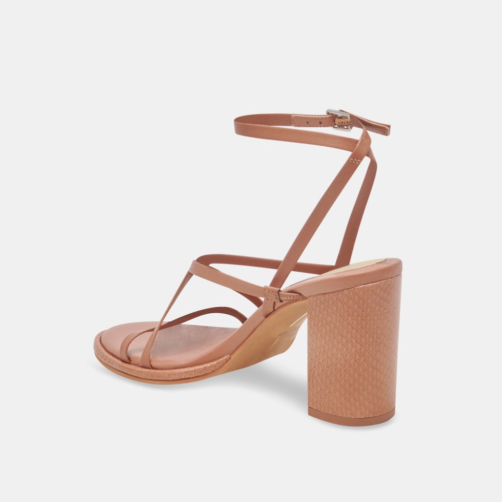 Dolce Vita Barly Heels Cider Leather