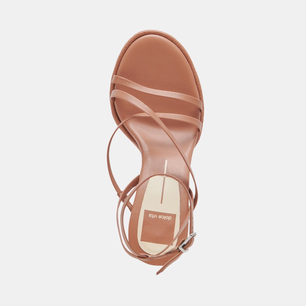 Dolce Vita Barly Heels Cider Leather