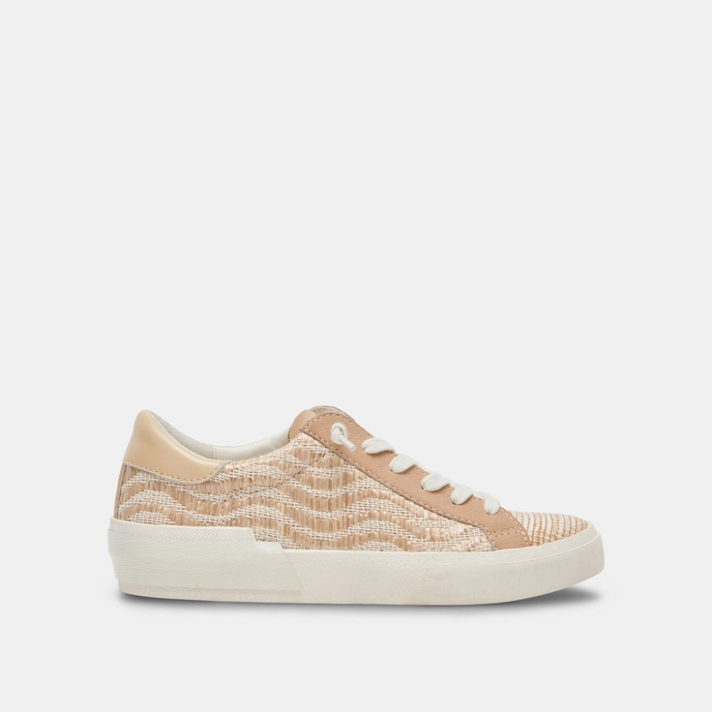Dolce Vita Zina Sneakers Wheat Raffia